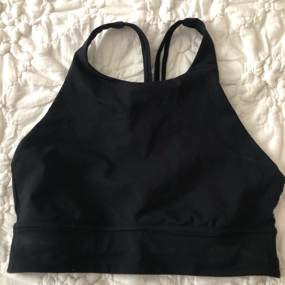 Lululemon x Soulcycle high neck sports bra